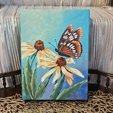 Vintage handpainted butterfly for sale  Livingston