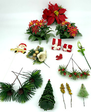 Vtg christmas floral for sale  Shipping to Ireland
