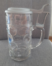 Bierkrug liter glas gebraucht kaufen  Düsternort