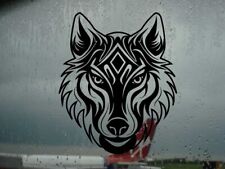 Wolf head sticker for sale  LONDON