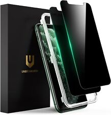 Protector de pantalla de vidrio templado de privacidad con cable para iPhone 11 Pro Max/Xs Ma segunda mano  Embacar hacia Argentina