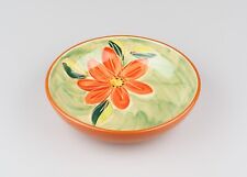 A Lovely Hand-Painted Stoneware Bowl With A Flower By Molde Portugal for sale  Shipping to South Africa