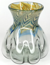 Vaso de vidro Salviati Murano arte Zanfirico soprado à mão meados do século decoração moderna comprar usado  Enviando para Brazil