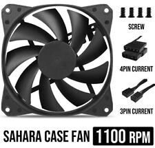 Sahara 3-Pack Long Life Computer Case Fans 120mm Cooling Case PC Fan for... for sale  Shipping to South Africa