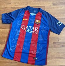 Barcelona trikot handsigniert gebraucht kaufen  Schwalbach