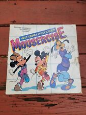 MOUSERCISE Walt DISNEY Album 1982 VINYL LP Record 12" w. BOOKLET Mickey Mouse for sale  Shipping to South Africa