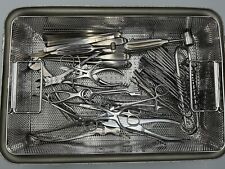 Small Bone Orthopedic Instrument Set w/ Container, KMedic, Pilling, V Mueller for sale  Shipping to South Africa