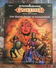 GAZ1 Wielkie Księstwo Karameikos - Gazetteer - Dungeons & Dragons - D&D - AD&D na sprzedaż  Wysyłka do Poland