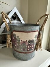 Metal tin bucket for sale  STONEHOUSE
