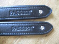 Used, Passier Bonded Stirrup  Leather Black with Single Diamonte Detail  160cm  EX CON for sale  Shipping to South Africa