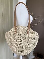 Boho woven handbag for sale  UK