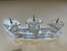 Swarovski candle holder for sale  BARNET