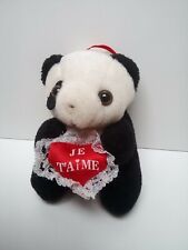 Doudou panda coeur d'occasion  Gravelines