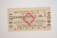Railway platform ticket for sale  BANBURY