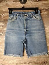 Jeans feminino vintage chique jeans cintura alta shorts grunge mãe jeans desgastado 6/7 comprar usado  Enviando para Brazil