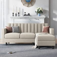 grey velvet 3 piece sectional for sale  Guilford