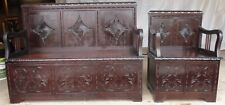 Pair carved brazilian for sale  STRATFORD-UPON-AVON