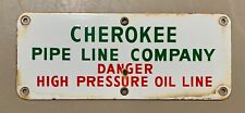 pipeline warning sign for sale  Kansas City