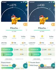 Pokémon Go ✨shiny Pikachu World Cup Hat Trade✨comércio registrado✨✨, usado comprar usado  Enviando para Brazil