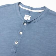 Camisa masculina Rag & Bone Henley manga curta pulôver botão preppy casual comprar usado  Enviando para Brazil