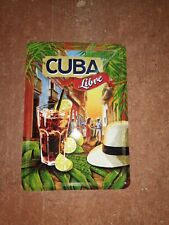 Blechschild postkarte cuba gebraucht kaufen  Emmerting