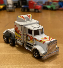 Vintage 1982 HOT WHEELS KENWORTH LONG SHOT SEMI Rare Flames Truck Original Old++ for sale  Shipping to Canada