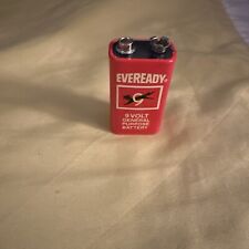 Vintage EVEREADY CAT 9 VOLT Transistor Battery Red No.216 for Display/Collection, used for sale  Shipping to South Africa