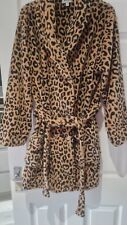 leopard print dressing gown for sale  LEICESTER