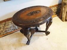 Table carved padouk for sale  ATTLEBOROUGH