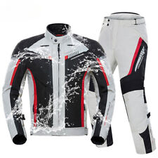 Waterproof Motorcycle Jacket Man Racing Suit Wearable Motorcycle Jacket+Pants for sale  Shipping to South Africa