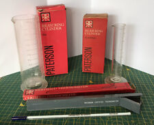 Paterson measuring cylinders for sale  COLCHESTER