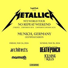 Metallica m72 tour gebraucht kaufen  Lambsheim