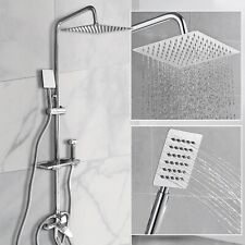 ConBlom manual mixer Shower System, Square Shower Mixer Set with Rain for sale  Shipping to South Africa