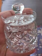 Cut glass lidded for sale  EXETER
