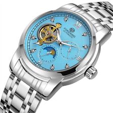 Relógio de pulso masculino mecânico automático de corda automática data luminosa relógio turbilhão comprar usado  Enviando para Brazil