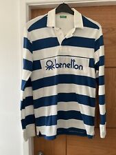 Benetton rugby shirt for sale  SKELMERSDALE