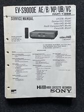 Sony s9000e hi8 gebraucht kaufen  Engelsdorf