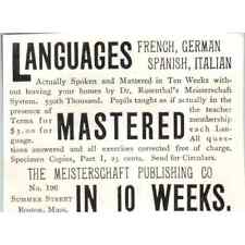 Master language weeks for sale  Hinckley