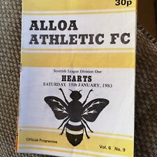Alloa athletic vheart for sale  LINLITHGOW