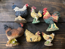 Lot resin roosters for sale  Hulbert