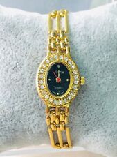 Used, Vintage Justin 24 Genuine 0.3CT Diamonds Cluster Women Watch VLDW01 Hallmared for sale  Shipping to South Africa