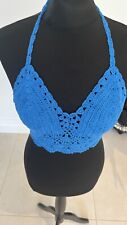 Crochet blue bikini for sale  ONGAR