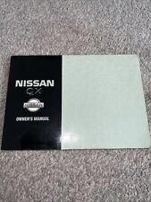 Nissan owners handbook for sale  NEWTON ABBOT