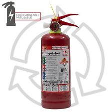 Extintor de incêndio recarregável casa cozinha carro 1 kg 2,2 lb portátil classe ABC, usado comprar usado  Enviando para Brazil