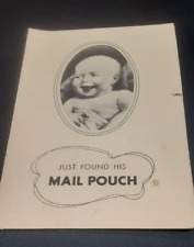 Antique 1938 pouch for sale  Hadley