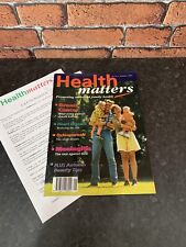 Health matters magazine for sale  NORTHAMPTON