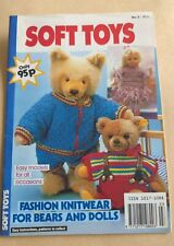 Soft toys booklet for sale  MARKET DRAYTON