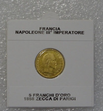 Franchi 1858 oro usato  Somaglia