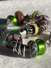 Authentic Trollbeads Sterling Silver Foxtail W/Charms S925 LAA for sale  Shipping to South Africa