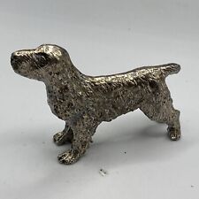 Vintage metal dog usato  Spedire a Italy